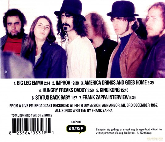 Frank Zappa: Your Mother Should Know [CD]