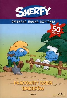 Smerfy Smerfna Nauka Czytania Pracowity Dzień Smerfów [KSIĄŻKA]