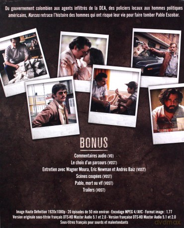 Narcos: Season 1-2 [8xBlu-Ray]
