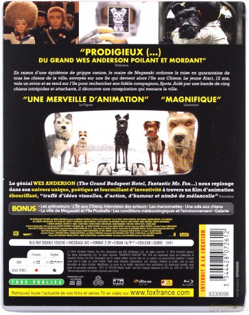 Isle of Dogs (Wyspa psów) (steelbook) [Blu-Ray]