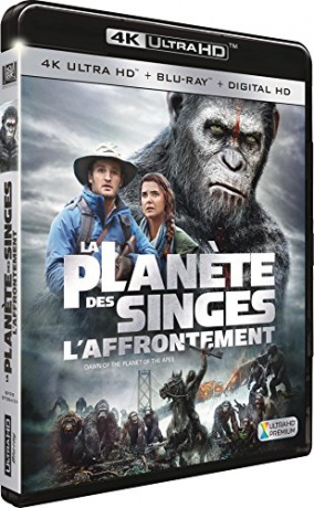 Dawn of the Planet of the Apes (Ewolucja planety małp) [Blu-Ray 4K]+[Blu-Ray]