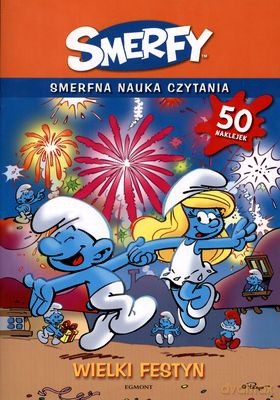 Smerfy Smerfna Nauka Czytania Wielki Festyn [KSIĄŻKA]
