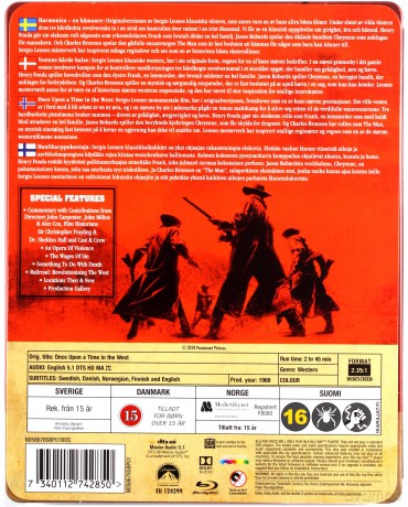 Once Upon a Time in the West (Pewnego razu na Dzikim Zachodzie) (steelbook) [Blu-Ray]