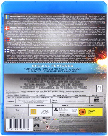 Mission: Impossible 3 [Blu-Ray]