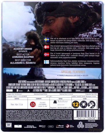 The Revenant (Zjawa) (steelbook) [Blu-Ray]
