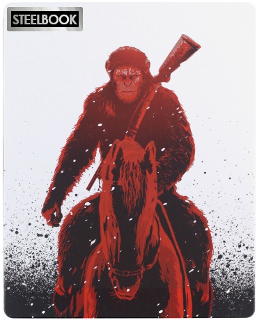 War for the Planet of the Apes (Wojna o planetę małp) (steelbook) [Blu-Ray 3D]+[Blu-Ray]