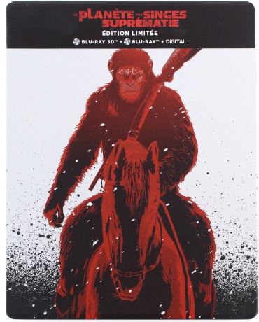 War for the Planet of the Apes (Wojna o planetę małp) (steelbook) [Blu-Ray 3D]+[Blu-Ray]