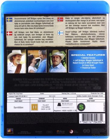Crazy Heart (Szalone serce) [Blu-Ray]