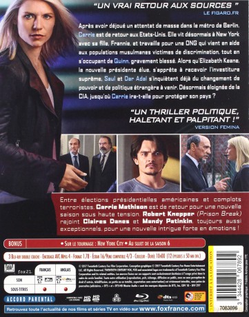 Homeland Season 6 [3xBlu-Ray]