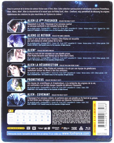 Alien 1-6 (steelbook) [6xBlu-Ray]