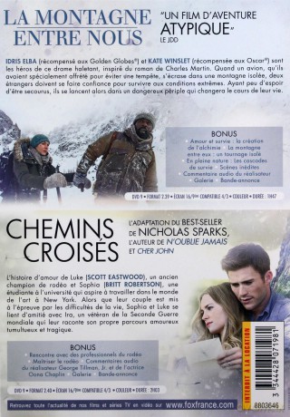The Mountain Between Us / The Longest Ride (Pomiędzy nami góry / Najdłuższa podróż) [2DVD]