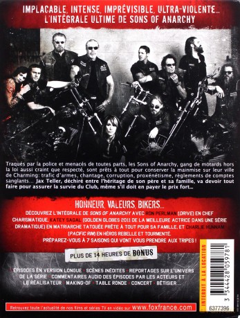 Sons of Anarchy: Season 1-7 (Synowie anarchii) [23xBlu-Ray]