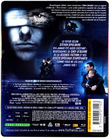 Raport mniejszości (steelbook) [Blu-Ray]