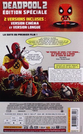 Deadpool 2 (steelbook) [Blu-Ray]+[FIGURKA]