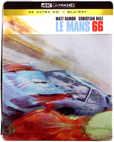 Le Mans '66 (steelbook) [Blu-Ray 4K]+[Blu-Ray]