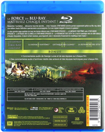 Star Wars: Prequel Trilogy [3xBlu-Ray]