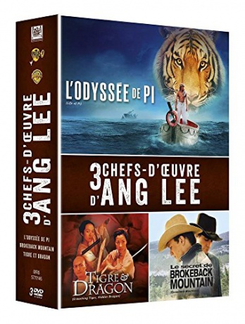 Life of Pi / Brokeback Mountain / Crouching Tiger, Hidden Dragon (Życie Pi / Tajemnica Brokeback Mountain / Przyczajony tygrys, ukryty smok) [BOX] [3DVD]