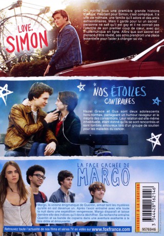 Love, Simon / Paper Towns / The Fault in Our Stars (Twój Simon / Papierowe miasta / Gwiazd naszych wina) [BOX] [3DVD]