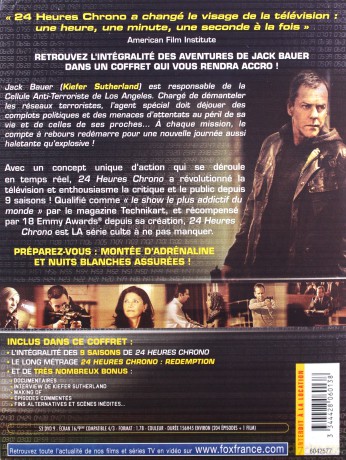 24 Season 1-9 (24 godziny) [BOX] [53DVD]