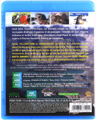 Galapagos (BBC) [Blu-Ray]