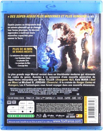 Fantastic Four (Fantastyczna Czwórka) [Blu-Ray]