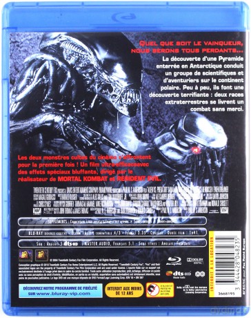 Alien vs. Predator (Obcy kontra Predator) [Blu-Ray]