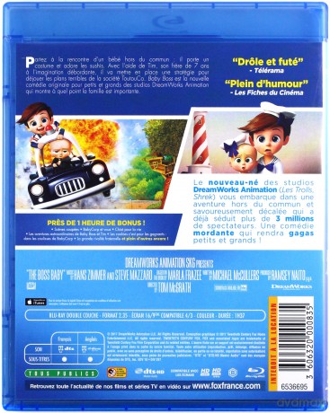 The Boss Baby (Dzieciak rządzi) [Blu-Ray]