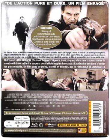 Taken (Uprowadzona) (steelbook) [Blu-Ray]+[DVD]