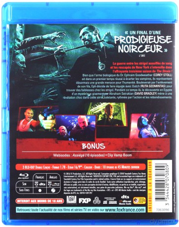 The Strain Season 3 (Wirus) [3xBlu-Ray]