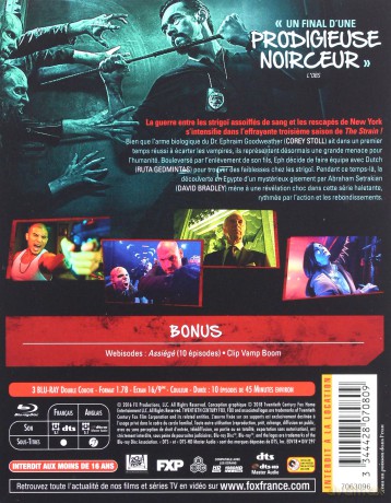 The Strain Season 3 (Wirus) [3xBlu-Ray]