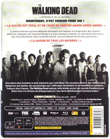 The Walking Dead: Season 4 (Żywe Trupy) (steelbook) [5xBlu-Ray]