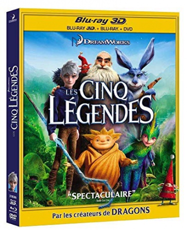 Rise of the Guardians (Strażnicy marzeń) [Blu-Ray 3D]+[Blu-Ray]+[DVD]