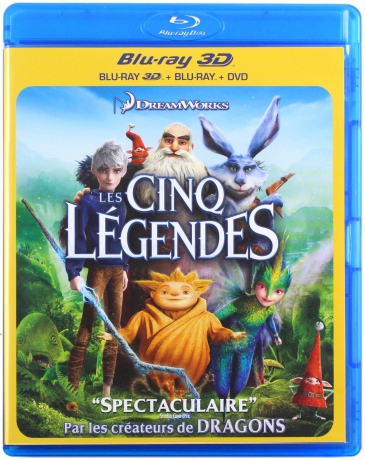 Rise of the Guardians (Strażnicy marzeń) [Blu-Ray 3D]+[Blu-Ray]+[DVD]
