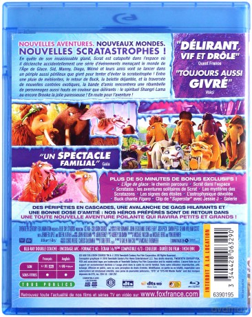 Ice Age: Collision Course (Epoka lodowcowa 5: Mocne uderzenie) [Blu-Ray]