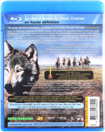 Dances with Wolves (Tańczący z wilkami) [Blu-Rray]