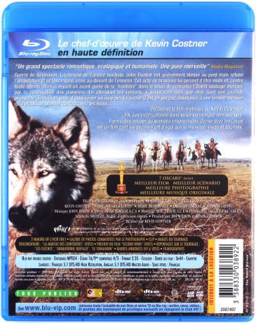 Dances with Wolves (Tańczący z wilkami) [Blu-Rray]