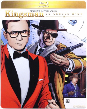 Kingsman: The Golden Circle (Kingsman: Złoty krąg) (steelbook) [Blu-Ray]