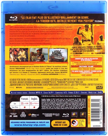The Last King of Scotland (Ostatni król Szkocji) [Blu-Ray]