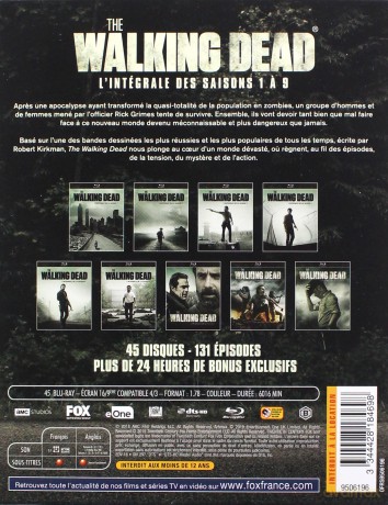 The Walking Dead: Season 1-9 [45xBlu-Ray]