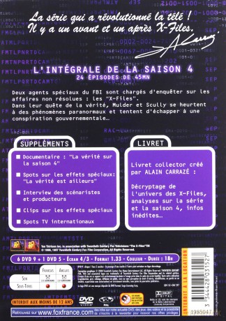 The X-Files Season 4 (Z archiwum X) [7DVD]