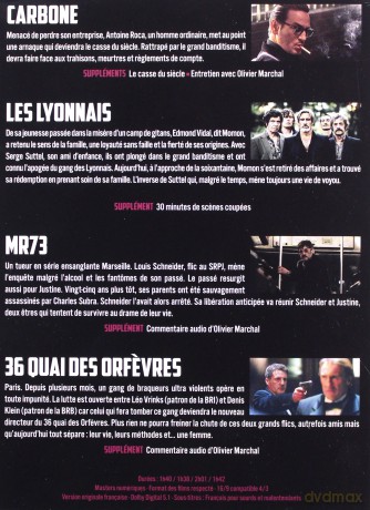 Carbone / Gang Story / MR 73 / 36 [BOX] [4DVD]