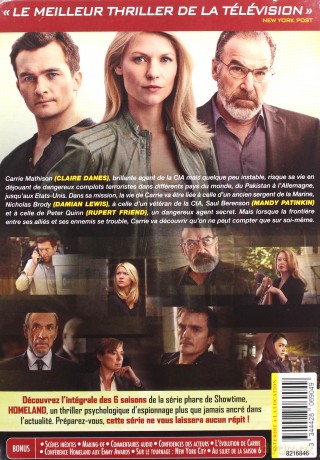 Homeland Season 1-6 [BOX] [24DVD]