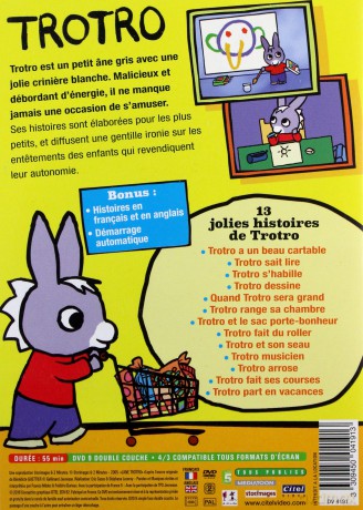 Trotro - Vol. 4: Trotro a un beau cartable [DVD]