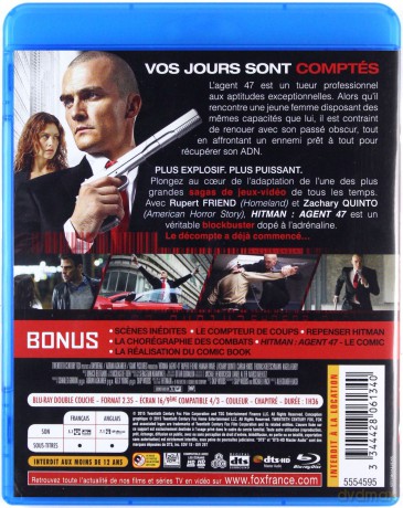 Hitman: Agent 47 [Blu-Ray]