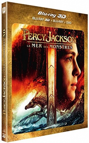 Percy Jackson: Morze potworów [Blu-Ray 3D]+[Blu-Ray]+[DVD]