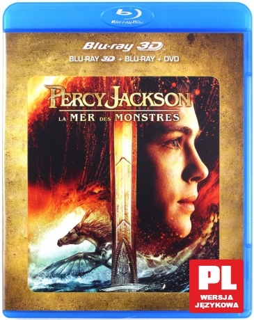 Percy Jackson: Morze potworów [Blu-Ray 3D]+[Blu-Ray]+[DVD]