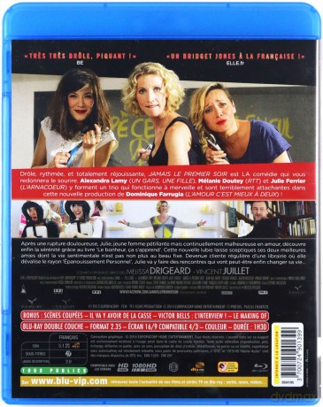 Never on the First Night [Blu-Ray]