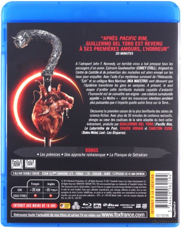 The Strain Season 1 (Wirus) [3xBlu-Ray]