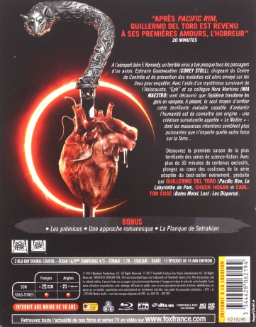 The Strain Season 1 (Wirus) [3xBlu-Ray]