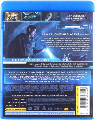 Obcy: Przymierze [Blu-Ray]